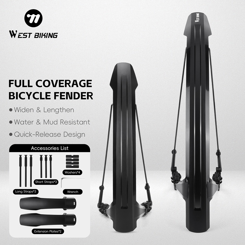 Bike Fender Set - WEST BIKING Bisiklet Çamurluk Seti 2