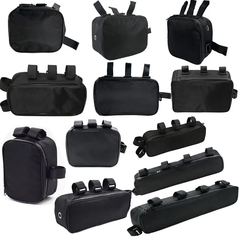 Cycling Gear Organizer - Bisiklet tüp çerçeve paket çantası, pil