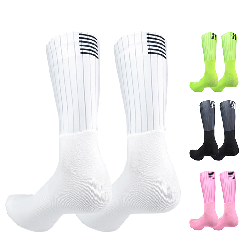 Ykyw Cycling Gear - Pro Team Aero Bisiklet Çorapları Kaymaz