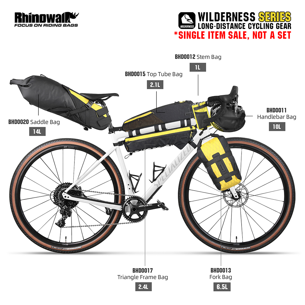 Cycling Gear Duffle - Rhinowalk bisiklet uzun mesafe bisiklet dişli