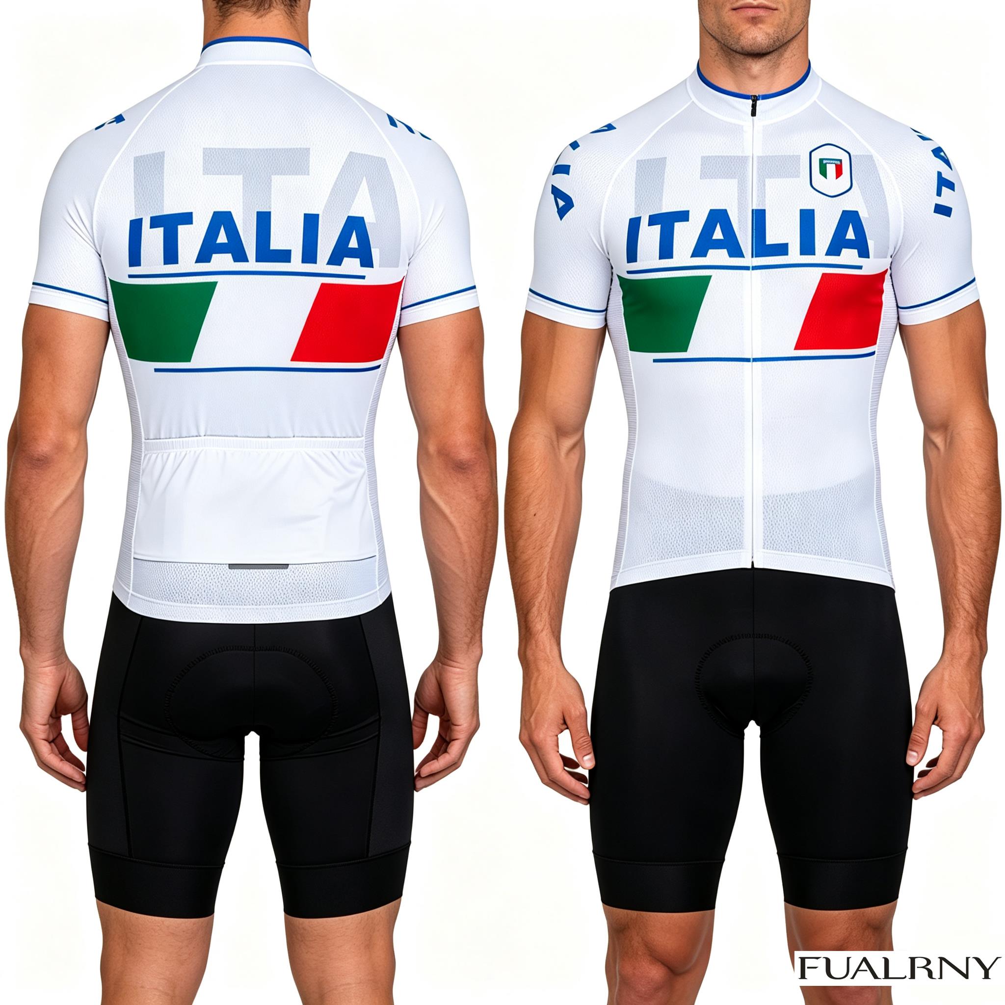 Cycling Gear Outfit - ITALIA Yaz Bisiklet Forması Seti Maillot