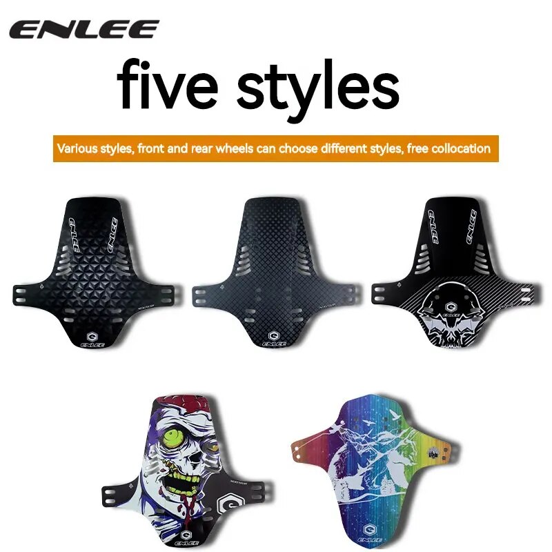 Bike Fender Set - ENLEE Bisiklet Çamurluklar Ön/Arka Lastik Tekerlek