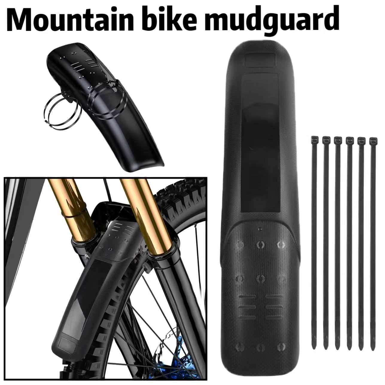 Bike Fender Set - Açık Hava Bisikletleri İçin Çamurluk Seti