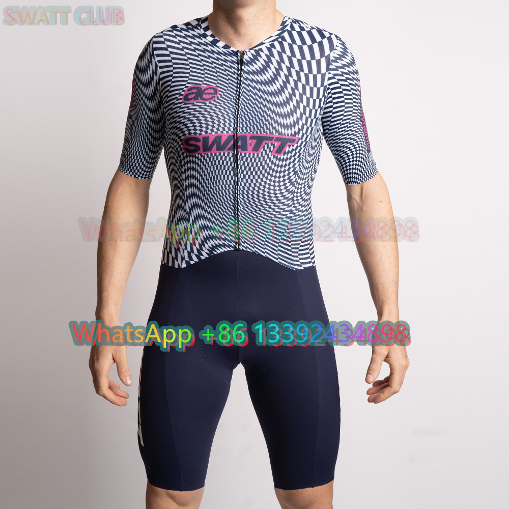 Cycling Gear Outfit - SWATT kulübü triatlon Bodysuit erkekler bisiklet