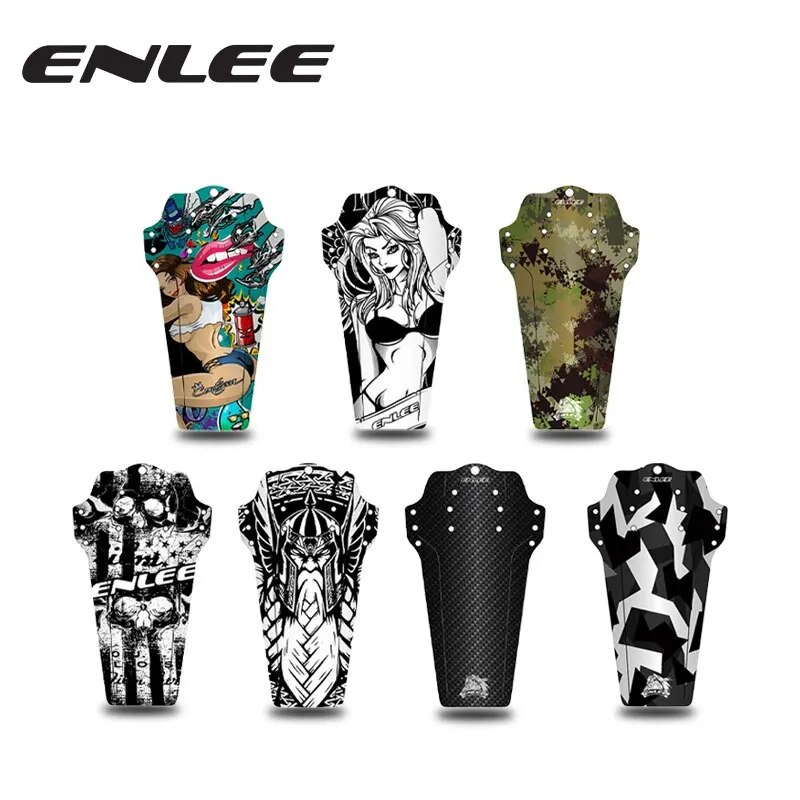 Bike Fender Set - ENLEE Bisiklet Çamurluklar Ön/Arka Lastik Tekerlek