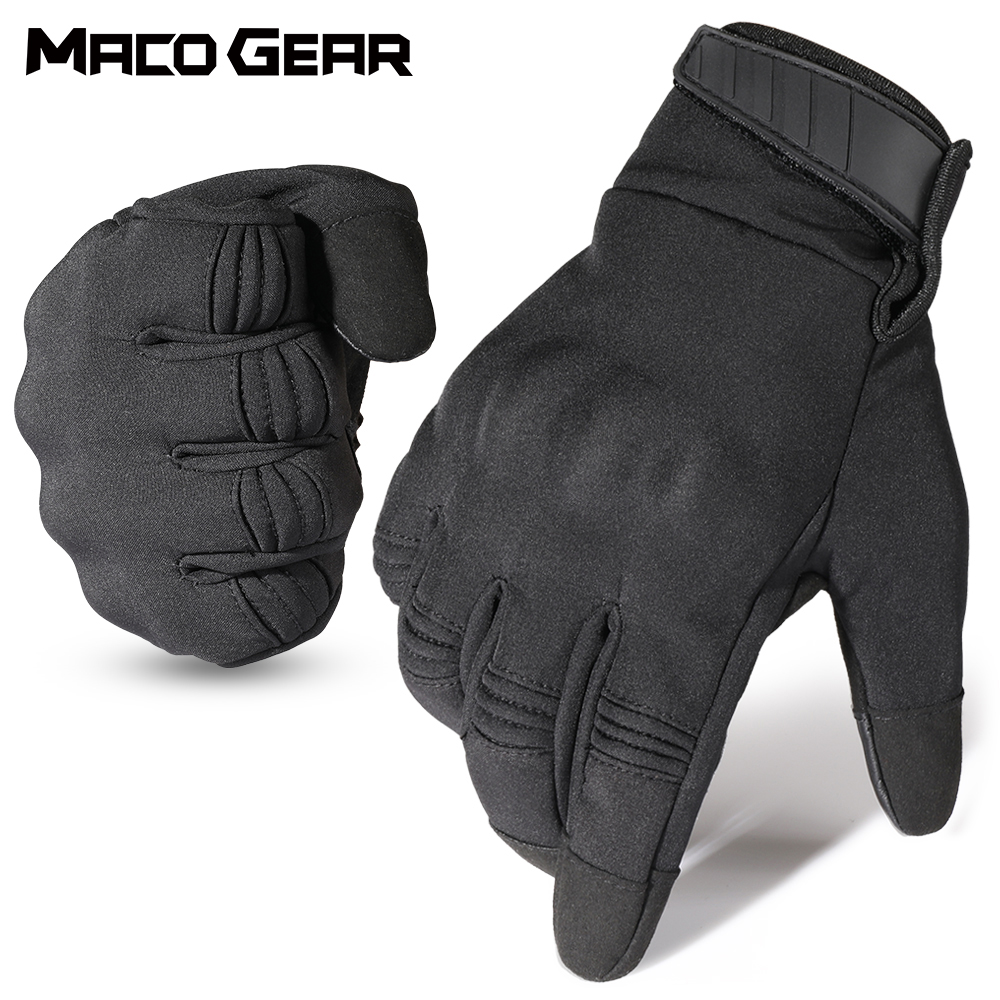 Cycling Gear Display - Kış sıcak motosiklet tam parmak eldiven