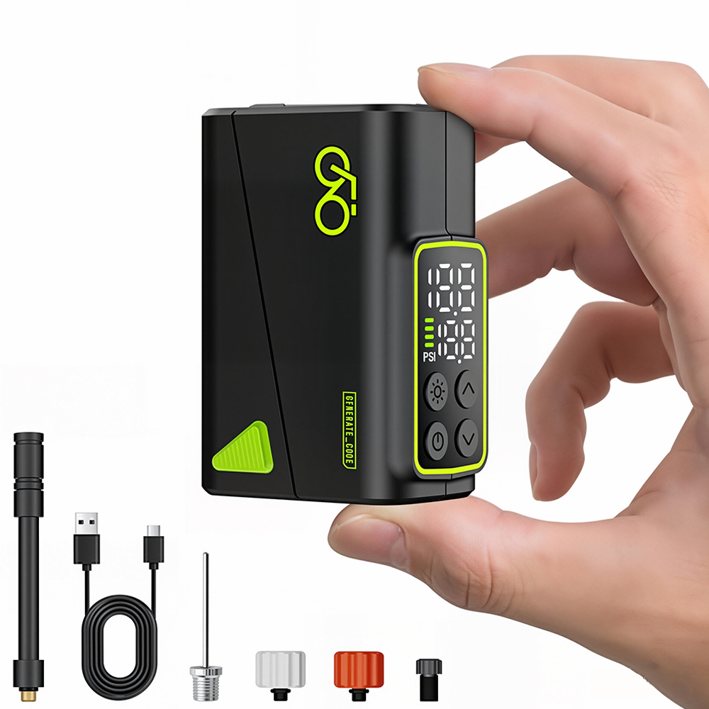 Cycling Gear Display - Elektrikli Bisiklet Lastik Pompası Mini Taşınabilir