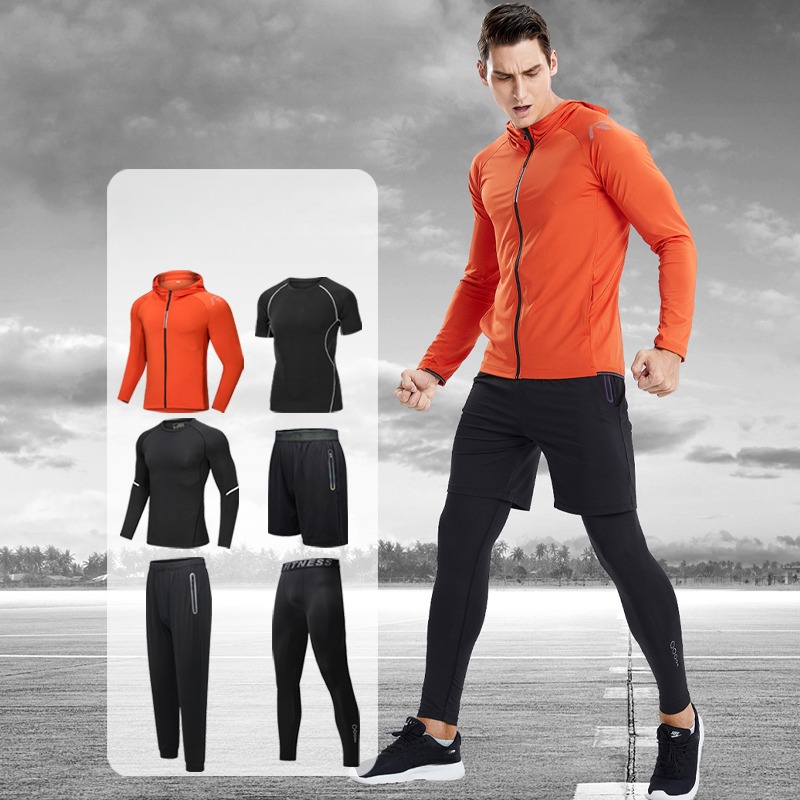Cycling Gear Outfit - Luluesses Erkek 6 Parça Spor Giyim