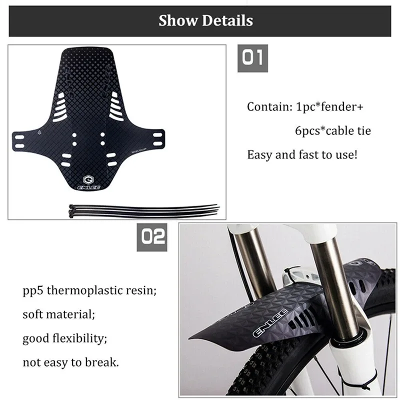 1/2 adet evrensel bisiklet çam - Bike Fender Set incelemesi ve fiyatı