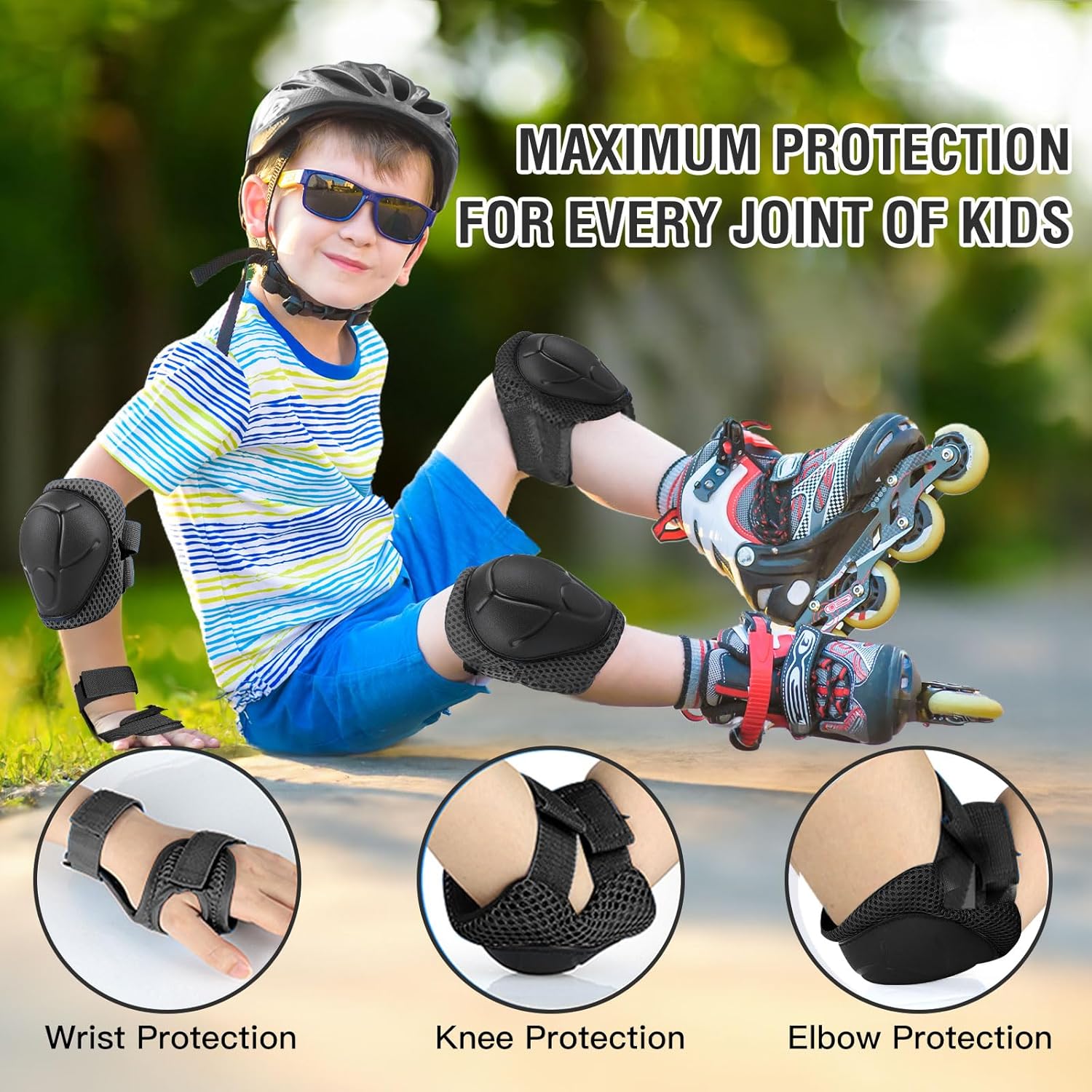 6 adet çocuklar koruyucu donan - Cycling Gear Kids incelemesi ve fiyatı