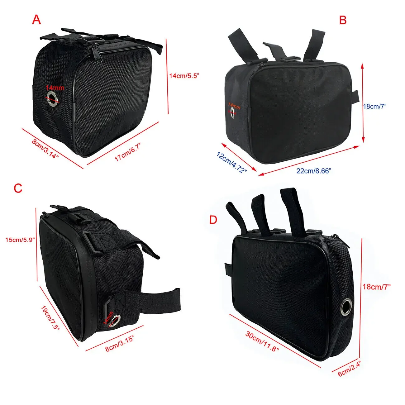 Bisiklet tüp çerçeve paket çan - Cycling Gear Organizer incelemesi ve fiyatı