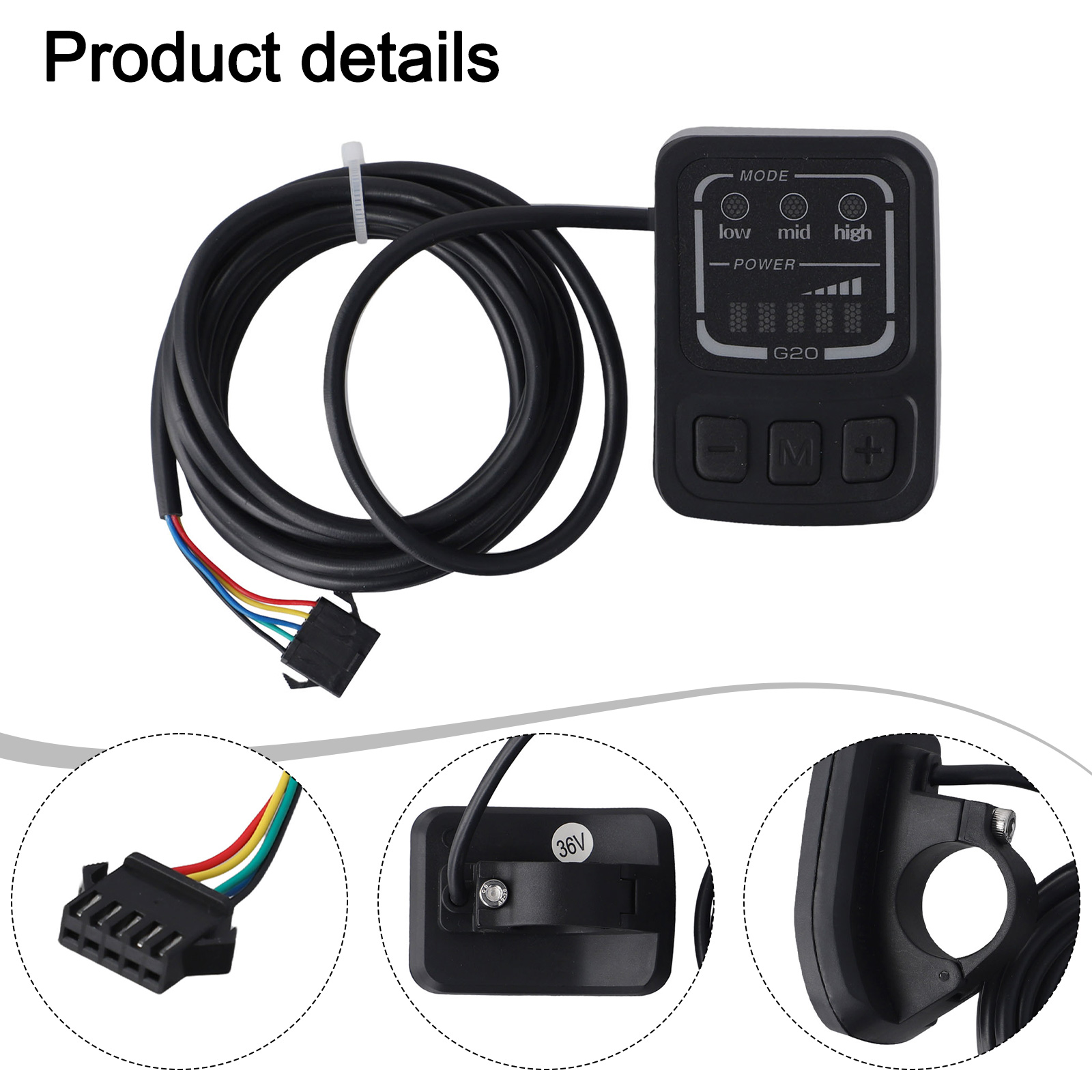 /48V /LED /Güç Göstergesi Ölçe - Cycling Gear Display incelemesi ve fiyatı