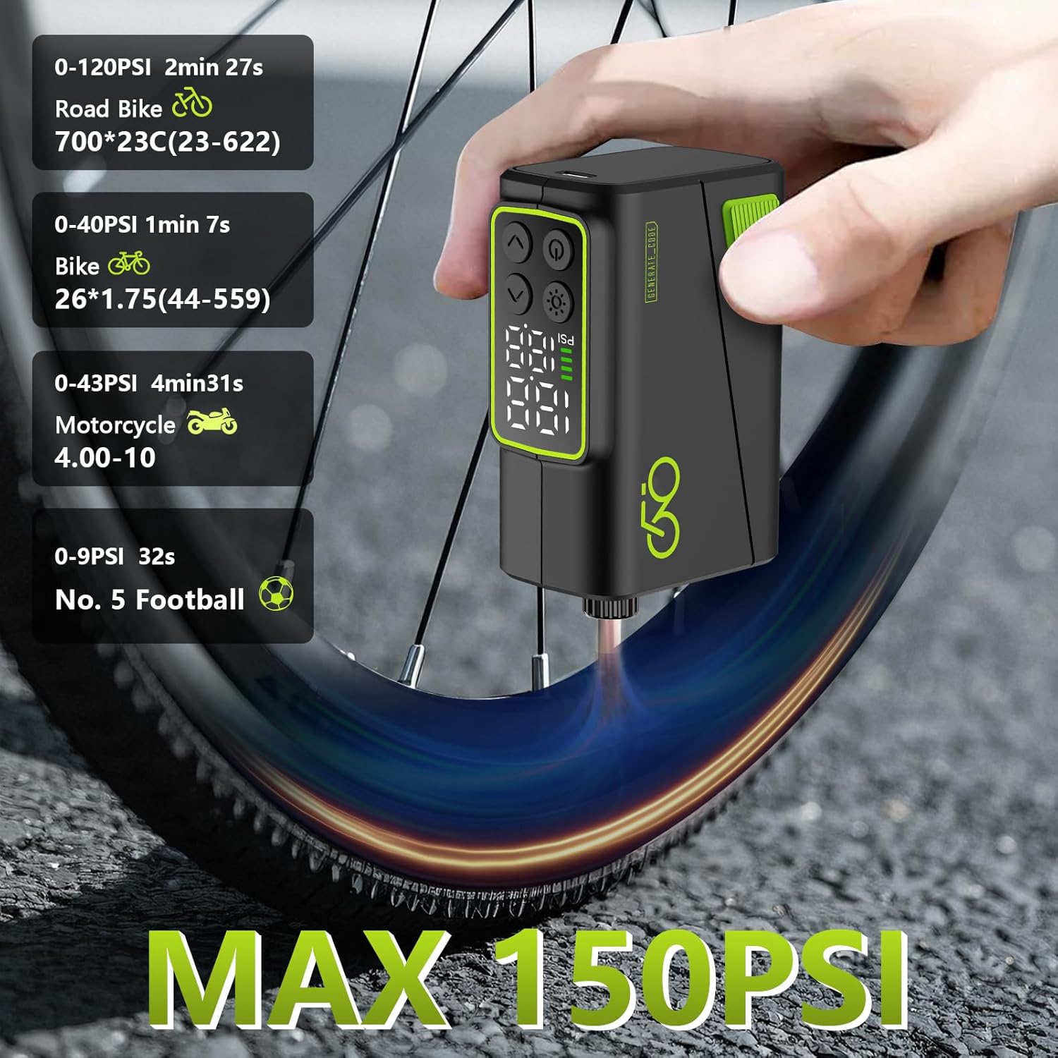 Elektrikli Bisiklet Lastik Pom - Cycling Gear Display incelemesi ve fiyatı