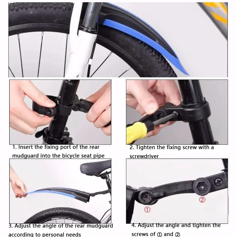 1 takım Bisiklet Çamurluk Daya - Bike Fender Set incelemesi ve fiyatı